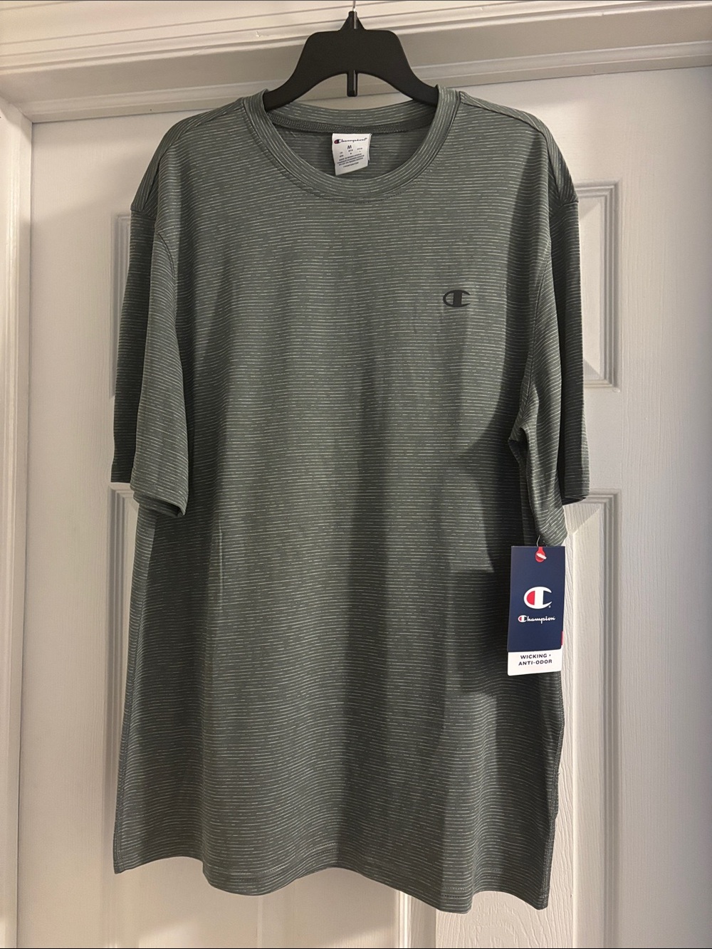 Champion Men’s Heathered Grey Short Sleeve Tee